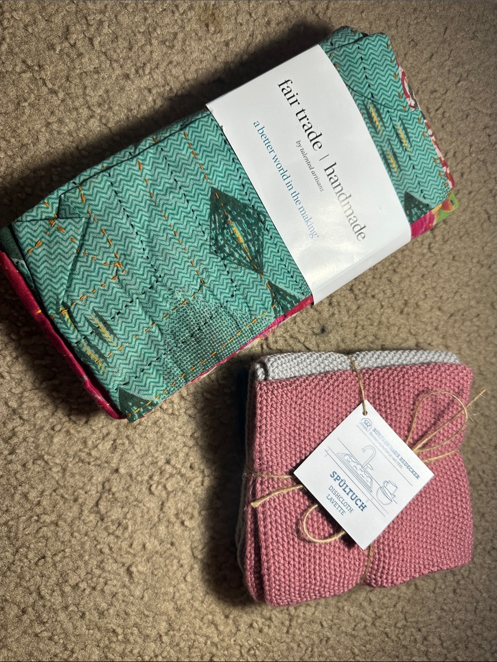 Serrv napkins and dishcloth towel bundle
